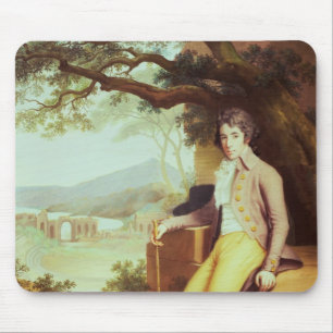 Portrait of Colonel David La Touche of Marcey Mouse Mat