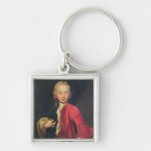Portrait of Comte Maurice de Saxe Key Ring