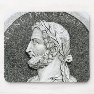 Portrait of Constantine the Great Mouse Mat