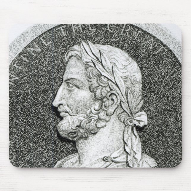 Portrait of Constantine the Great Mouse Mat (Front)