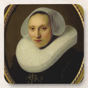 Portrait of Cornelia Pronck, Wife of Albert Cuyper Coaster