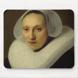 Portrait of Cornelia Pronck, Wife of Albert Cuyper Mouse Mat