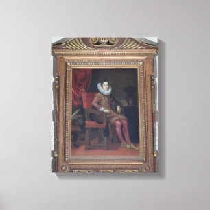 Portrait of Cosimo II de'Medici (1590-1621) (oil o Canvas Print