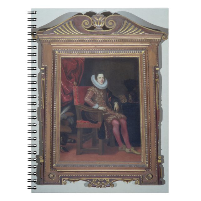 Portrait of Cosimo II de'Medici (1590-1621) (oil o Notebook (Front)