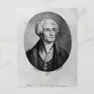 Portrait of Count Joseph de Maistre Postcard