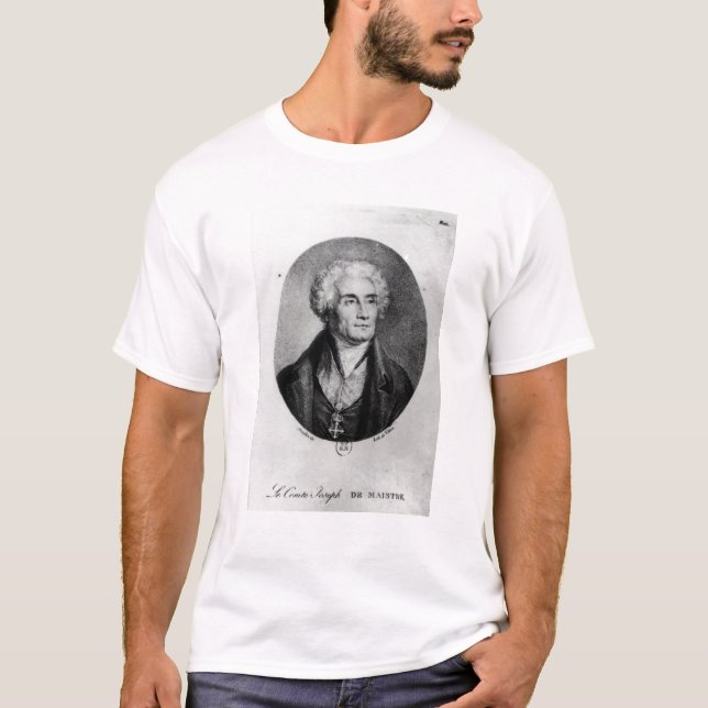 Portrait of Count Joseph de Maistre T-Shirt (Front)