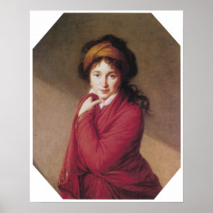 Portrait of Countess Golovin, Vigee-Lebrun Poster
