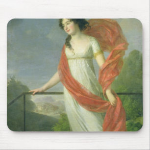 Portrait of Countess Theresia Fries , 1801 Mouse Mat
