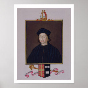 Portrait of Cuthbert Tunstall (1474-1559) Bishop o Poster