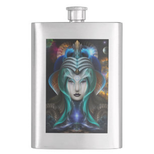 Portrait Of Cyiria Classic Flask