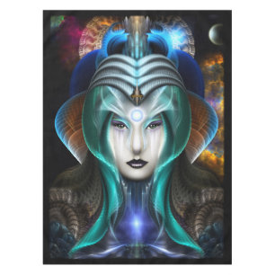 Portrait Of Cyiria Custom Table Cloth