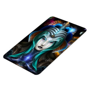 Portrait Of Cyiria Photo Magnet