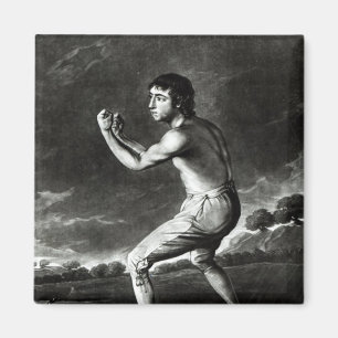 Portrait of Daniel Mendoza Magnet