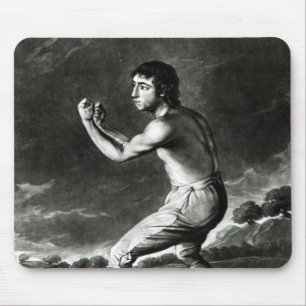Portrait of Daniel Mendoza Mouse Mat