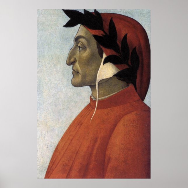 Portrait of Dante Poster (Front)