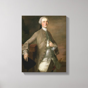 Portrait of David Garrick (1717-79), 1742 (oil on Canvas Print