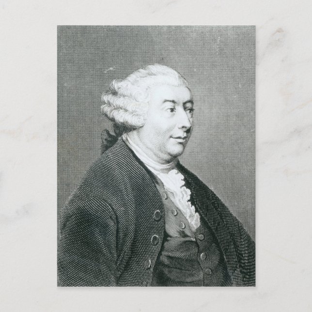 Portrait of David Hume Postcard (Front)