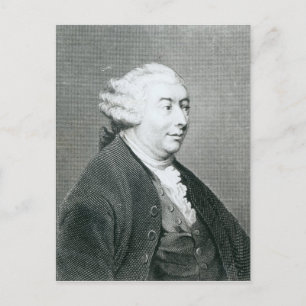 Portrait of David Hume Postcard