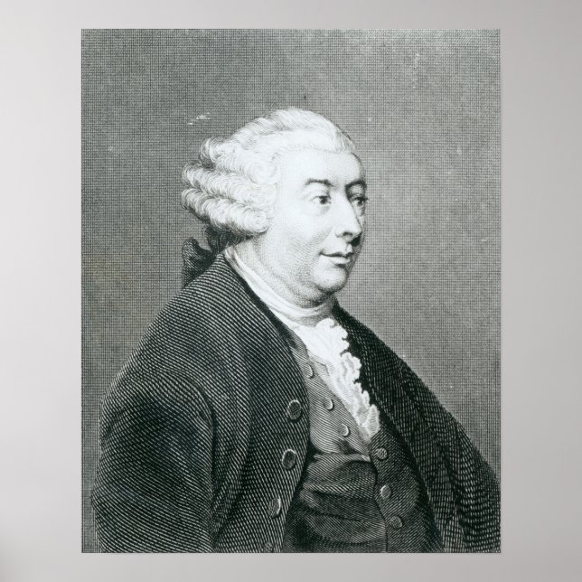 Portrait of David Hume Poster (Front)