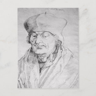 Portrait of Desiderius Erasmus  1520 Postcard