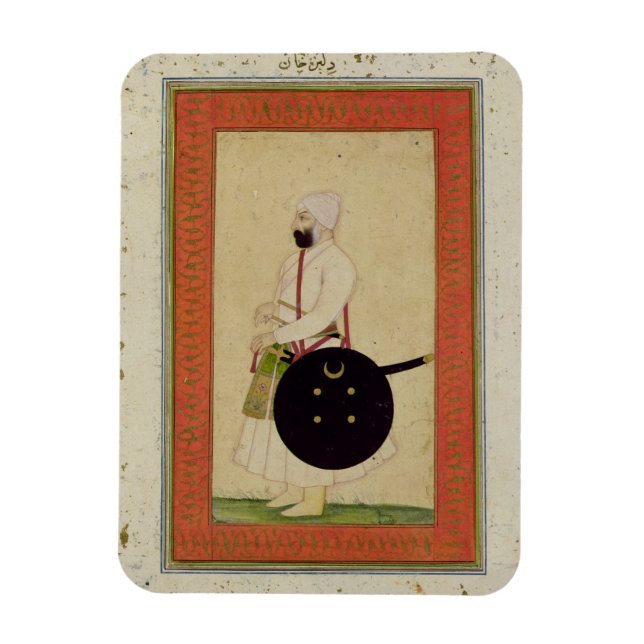 Portrait of Dilir Khan, c.1760, from the Large Cli Magnet (Vertical)