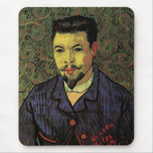Portrait of Doctor Felix Rey by Vincent van Gogh Mouse Mat