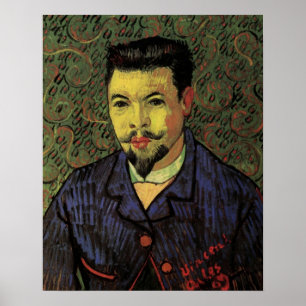 Portrait of Doctor Felix Rey by Vincent van Gogh Poster