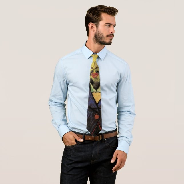 Portrait of Doctor Felix Rey by Vincent van Gogh Tie (In Situ)