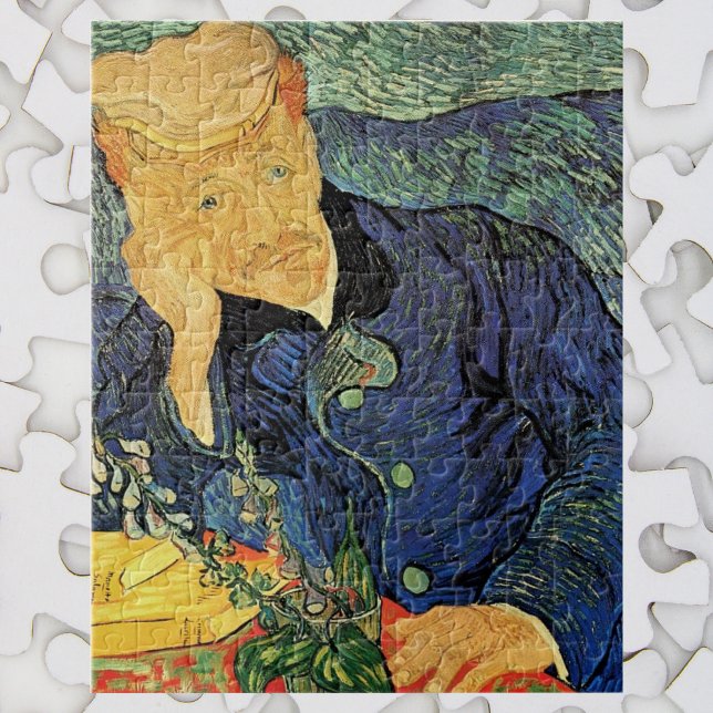 Portrait of Doctor Gachet by Vincent van Gogh Jigsaw Puzzle (Creator Uploaded)