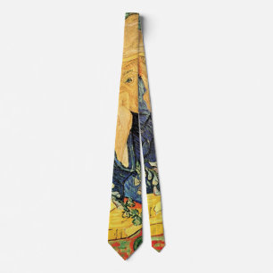 Portrait of Doctor Gachet by Vincent van Gogh Tie