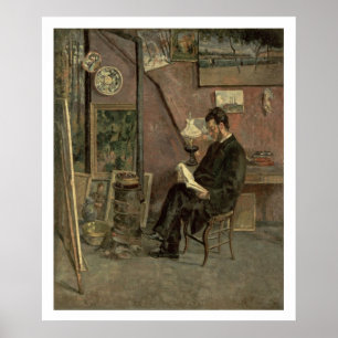 Portrait of Doctor Martinez, 1878 (oil on canvas) Poster