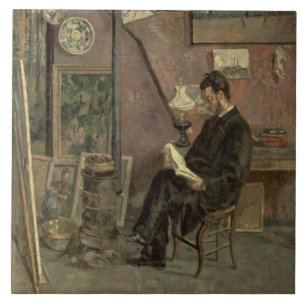 Portrait of Doctor Martinez, 1878 (oil on canvas) Tile