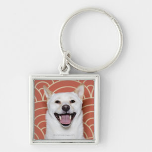 Portrait of Dog 3 Key Ring