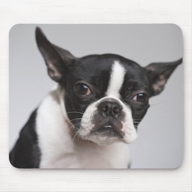 Portrait of dog mouse mat (Front)