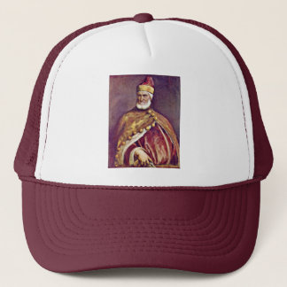 Portrait Of Doge Andrea Gritti By Tizian Trucker Hat