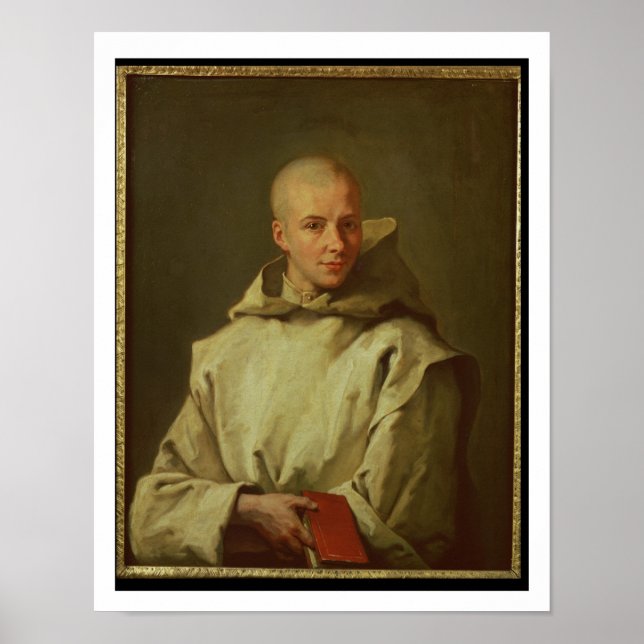 Portrait of Dom Baudouin du Basset of Gaillon, 171 Poster (Front)