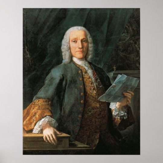 Portrait of Domenico Scarlatti Poster | Zazzle.co.uk