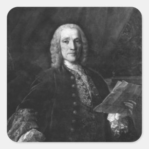 Portrait of Domenico Scarlatti Square Sticker