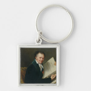 Portrait of Dominique Vivant  Baron Denon, 1808 Key Ring