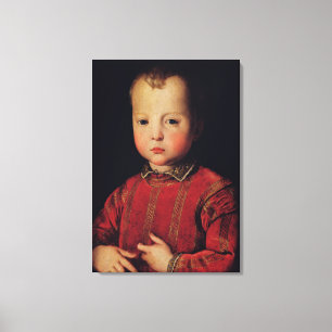 Portrait of Don Garcia Canvas Print