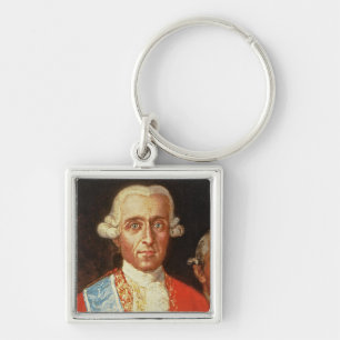 Portrait of Don Jose Monino y Redondo I Key Ring