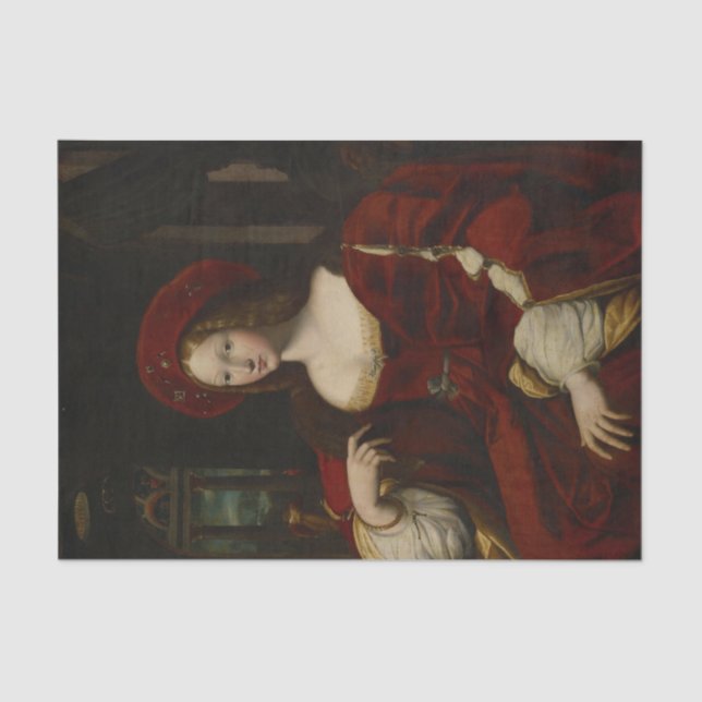 Portrait of Dona Isabel de Requesens Tissue Paper (Front)