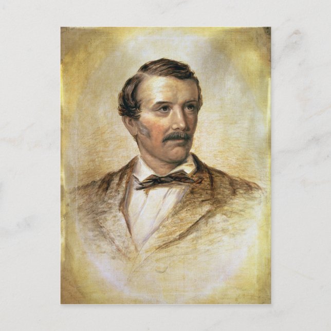 Portrait of Dr David Livingstone Postcard (Front)