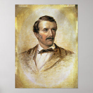 Portrait of Dr David Livingstone Poster