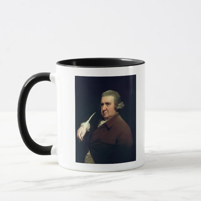 Portrait of Dr Erasmus Darwin Mug (Left)