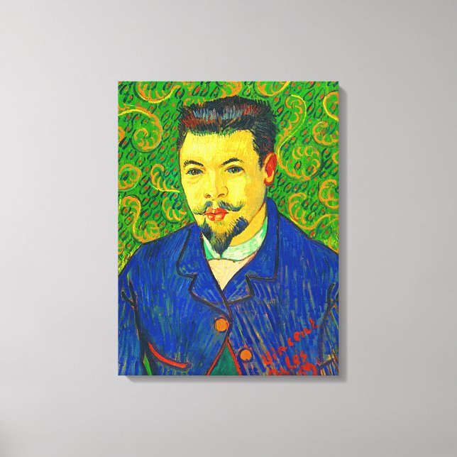 Portrait of Dr. Felix Rey Canvas Print (Front)