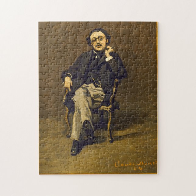 Portrait of Dr. Leclenché Monet Fine Art Jigsaw Puzzle (Vertical)
