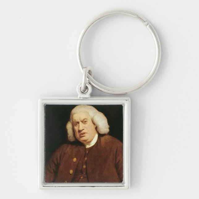 Portrait of Dr. Samuel Johnson Key Ring (Front)