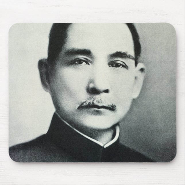 Portrait of Dr. Sun Yat-Sen Mouse Mat (Front)