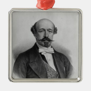 Portrait of Duc Charles de Morny c.1850 Metal Tree Decoration